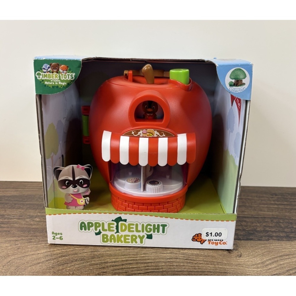 Fat Brain Timber Tots Apple Delight Bakery Boxed New